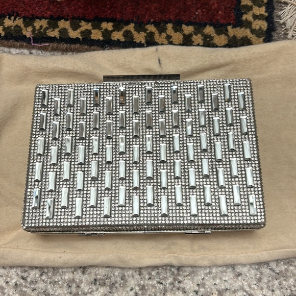 BNWT ZARA Crystal embellished bag crossbody. - Picture 4 of 8